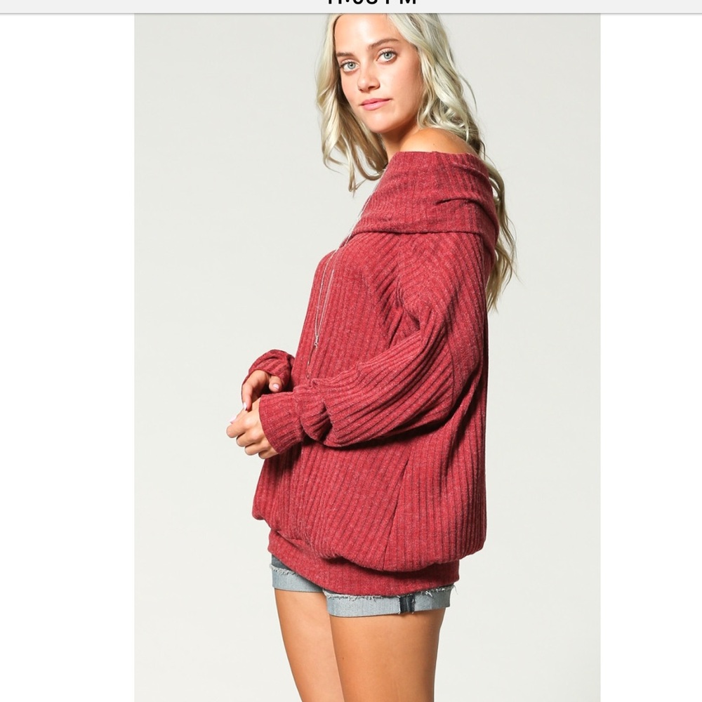 Off Shoulder Top - Picture 3 of 6